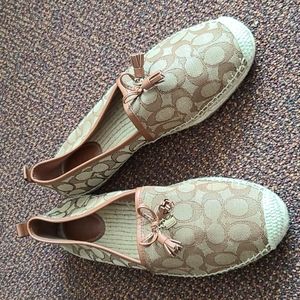 Coach Carson Espardrille sneakers signature logo 11